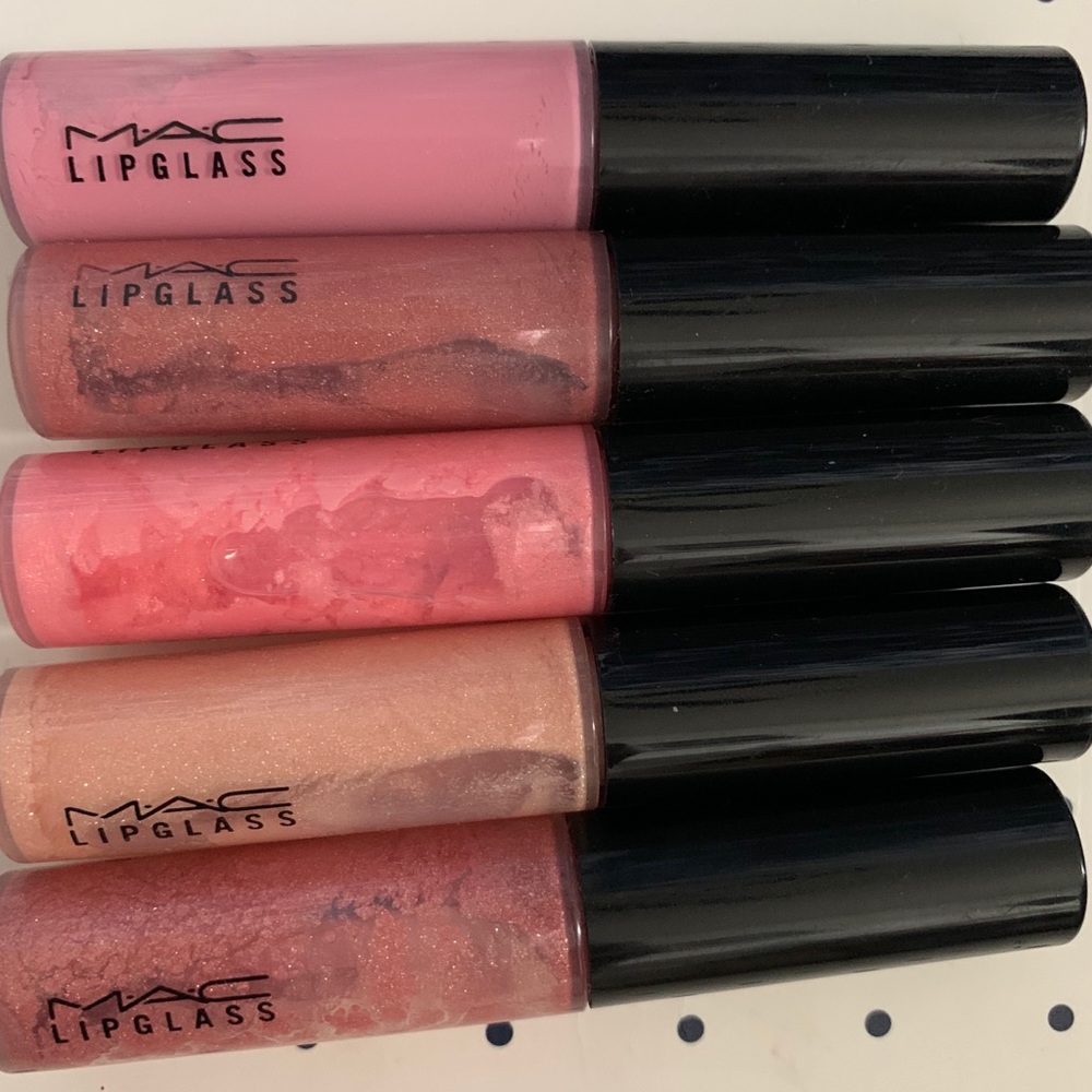 MAC Lipglass x5